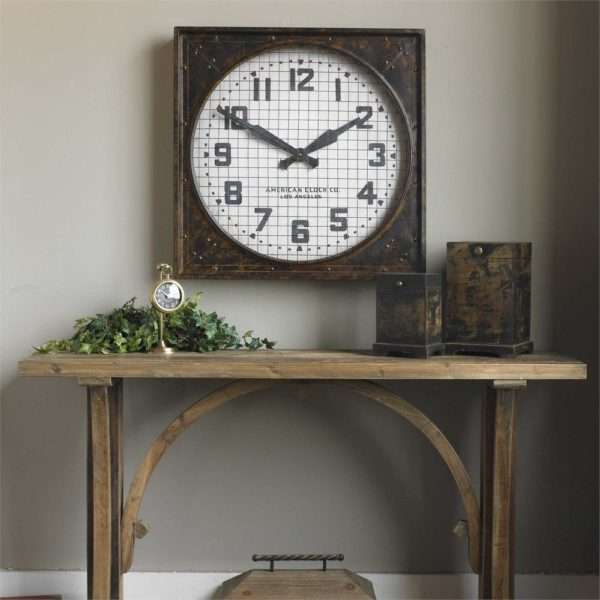 Warehouse Clock w/ Grill - Image 3
