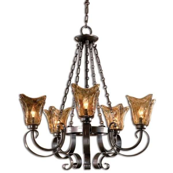 Vetraio, 5-Lt Chandelier - Image 2