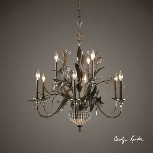 Cristal de Lisbon, 9+2 Lt Chandelier