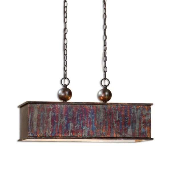 Albiano Rectangle, 2 Lt Pendant - Image 2