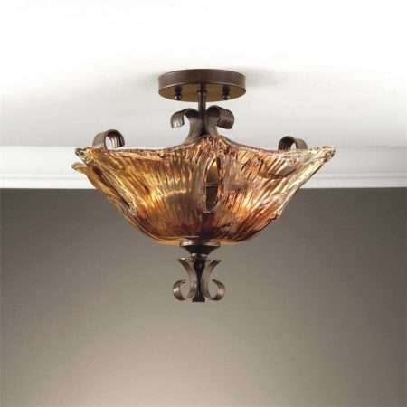 Vetraio, 2 Lt Semi Flush Mount