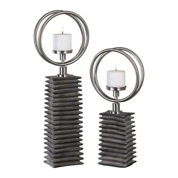 Eugenio, Candleholders, S/2 - Image 2