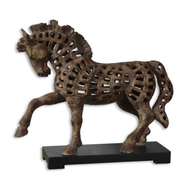 Prancing Horse, Sculpture - Image 2