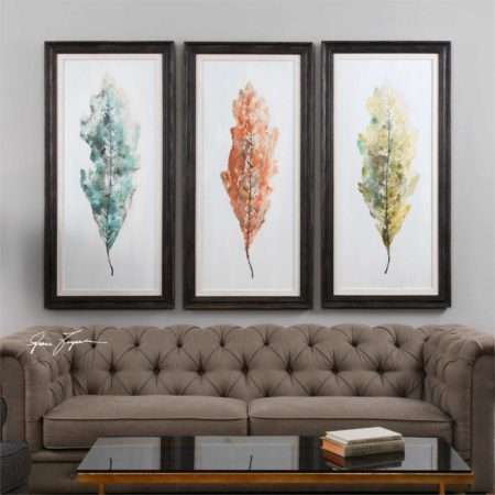 Tricolor Leaves, S/3