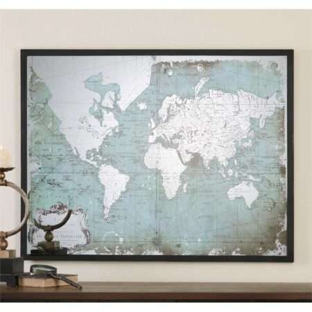 Mirrored World Map