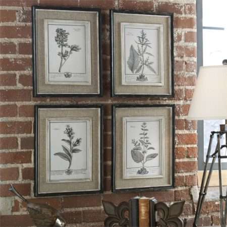 Casual Grey Study I, II, III, IV, S/