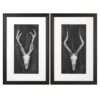 Rustic European Mounts, S/2 - Image 2