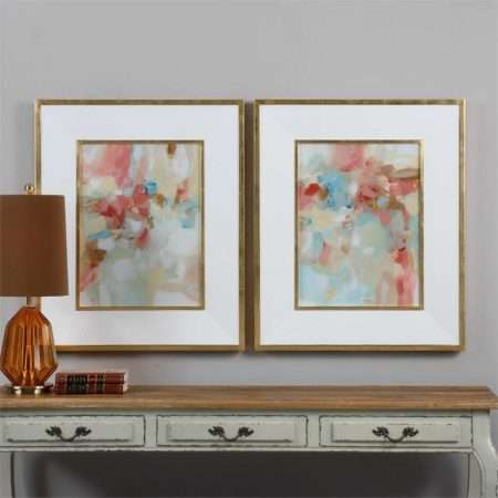 A Touch of Blush and Rosewood Fences