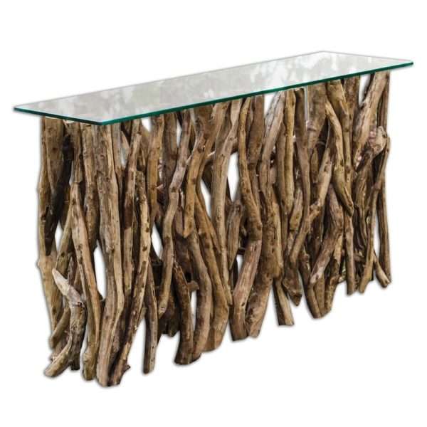 Teak Wood, Console - Image 2