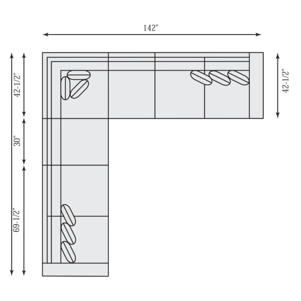 Hampton Sectional  - Image 2