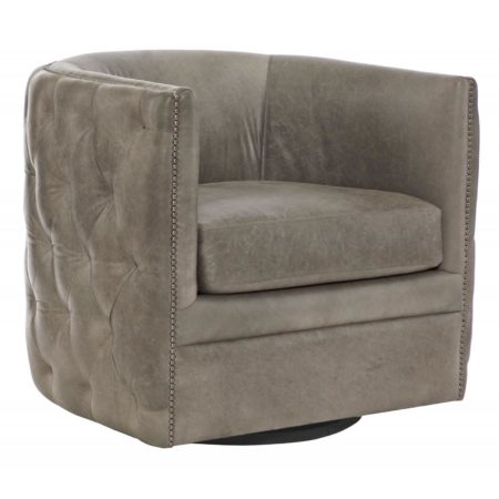 Palazzo Leather Swivel Chair 
