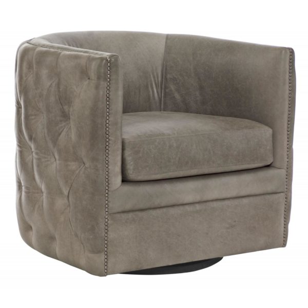 Palazzo Leather Swivel Chair 