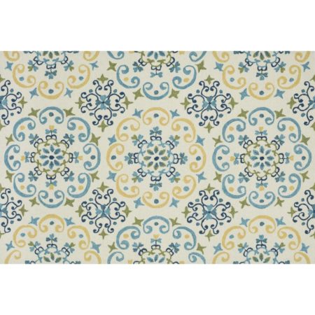 FC-35 IVORY / LT. BLUE