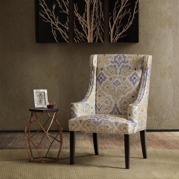 Marcel High Back Wing Chair - Image 5