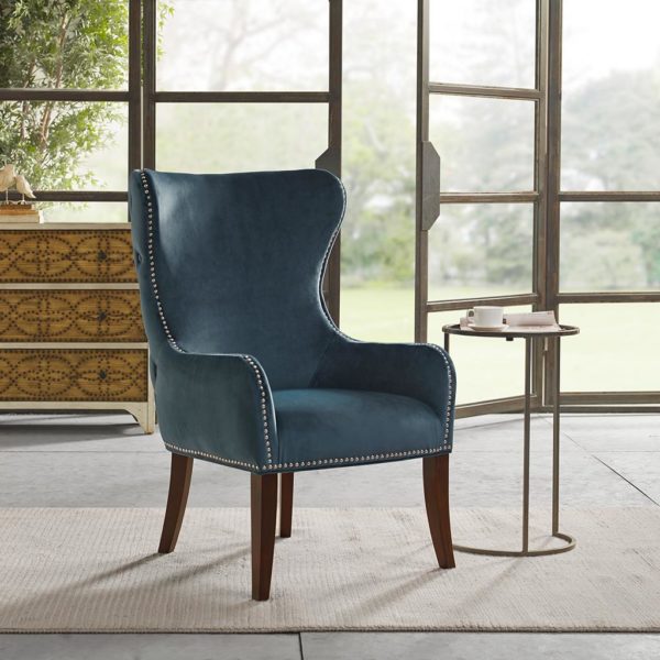 Hancock Button Tufted Back Accent Chair - Image 2