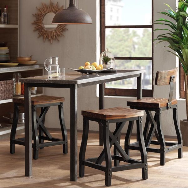 Lancaster Counter Stool with Back - Image 3