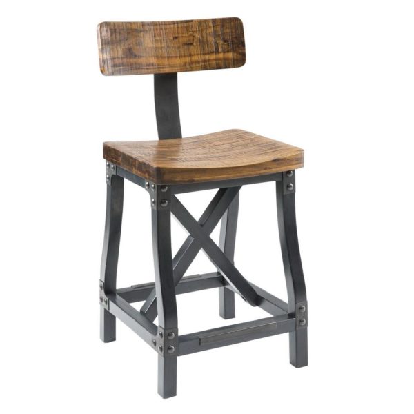 Lancaster Counter Stool with Back - Image 2
