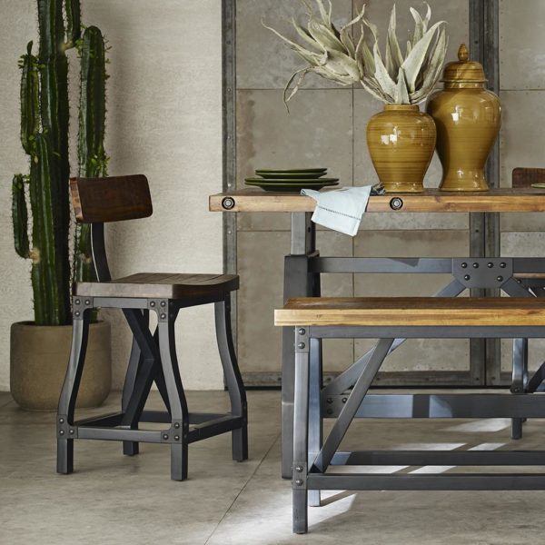 Lancaster Counter Stool with Back