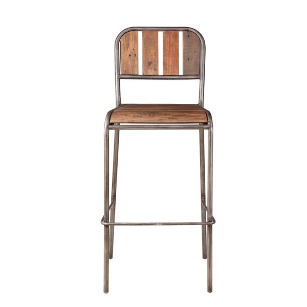 Renu Bar Stool with Backrest - Image 3