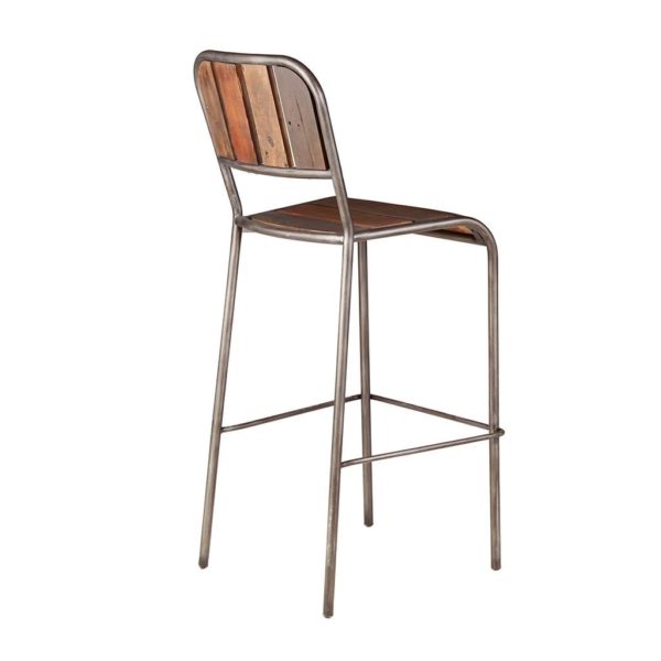Renu Bar Stool with Backrest - Image 4