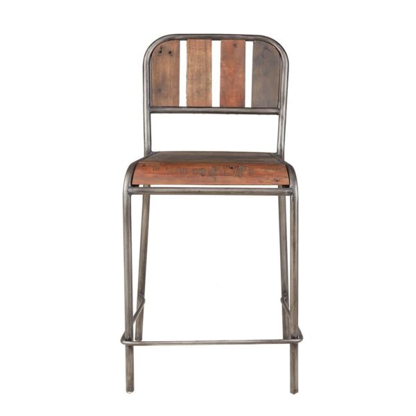 Renu Counter Stool with Backrest - Image 3