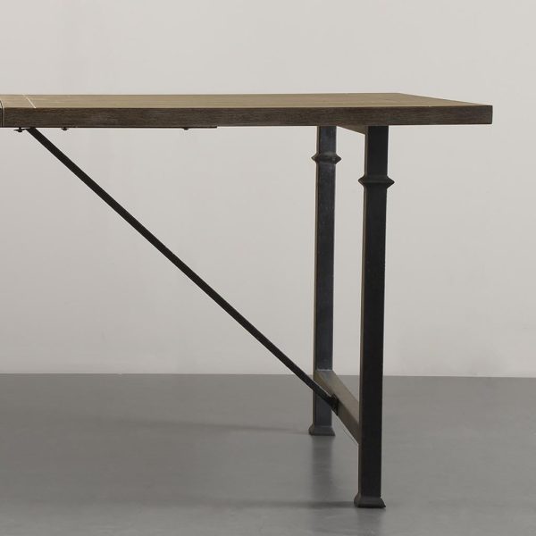 Cirque Dining Table with Metal Legs - Image 4