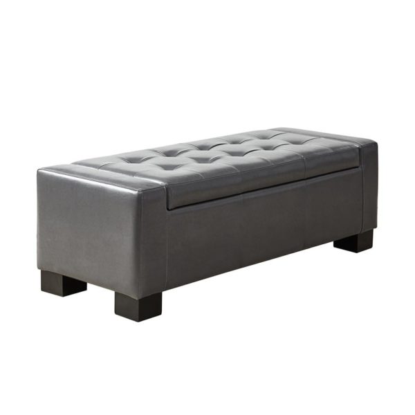 Mirage Tufted Top Storage Bench - Image 3