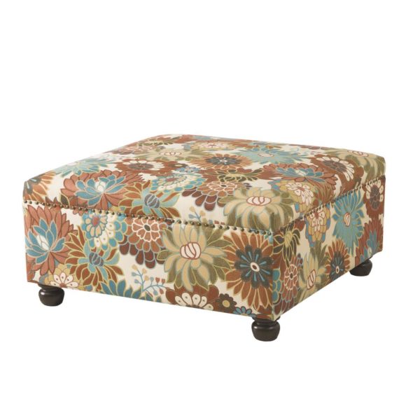Carlyle Cocktail Square Ottoman - Image 2