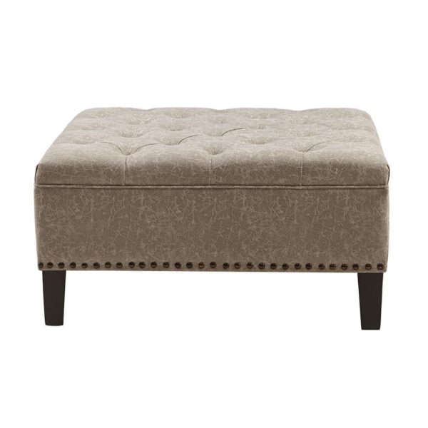 Lindsey Tufted Square Cocktail Ottoman - Image 3