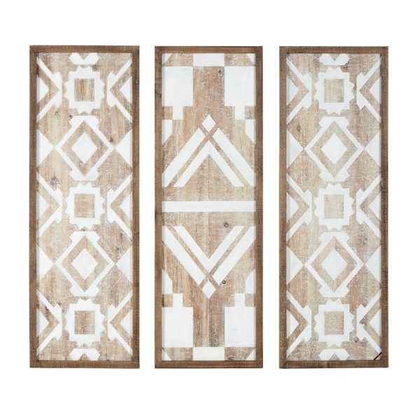 Mandal Printed Wood Wall Decor Set of 3 - Image 6