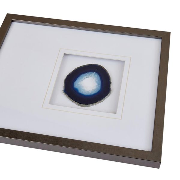 Blue Agate Stone Framed Graphic - Image 4