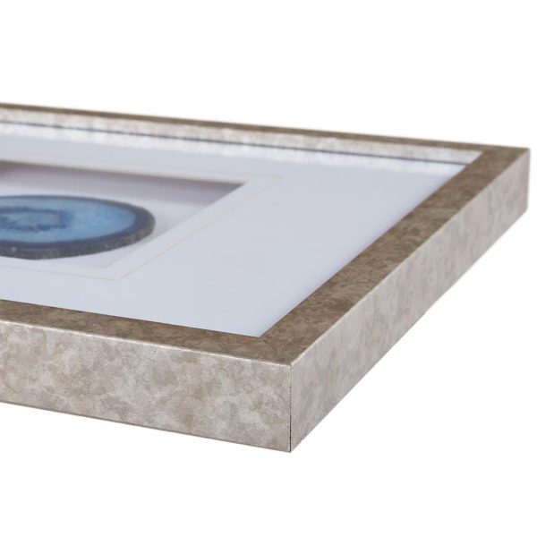 Blue Agate Trio Stone Framed Graphic - Image 3