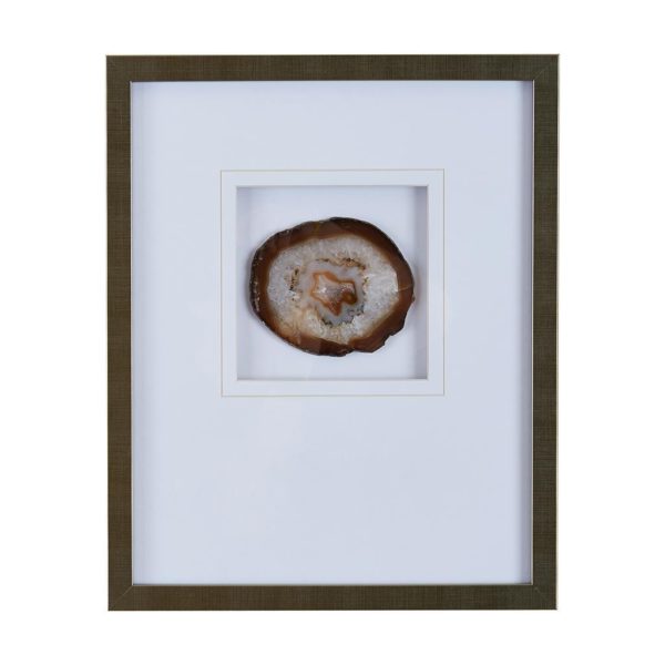 Natural Agate Stone Framed Graphic - Image 3