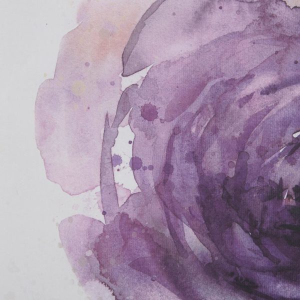 Purple Ladies Rose Frame Graphic 2 Piece Set - Image 4