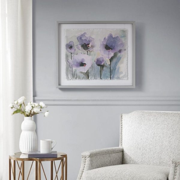 Lilac Blooming Spring Frame Graphic