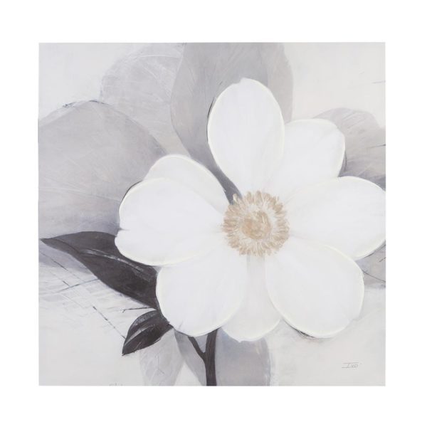 Midday Bloom Canvas With Hand Embellishment - Image 2