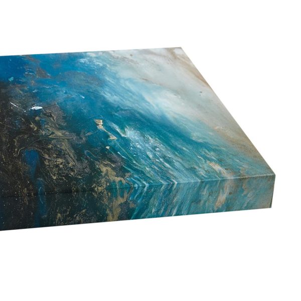 Rolling Waves Gel Coated Canvas-Set of Three - Image 6