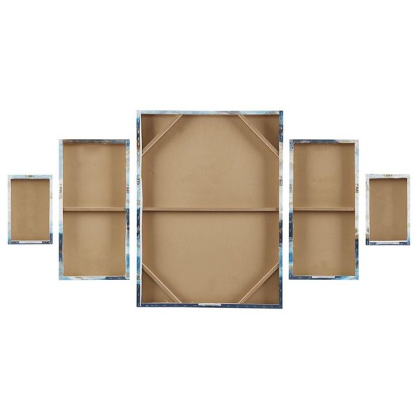 Midnight Tide Blue Gel Coat Canvas (5pcs/set) - Image 5