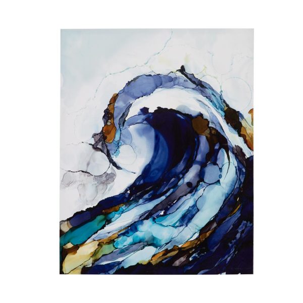 Liquid Waves Gel Coat Canvas 2pcs Set - Image 2