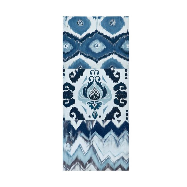 Flourish Ikat Gel Coat Canvas 3 Piece Set - Image 4