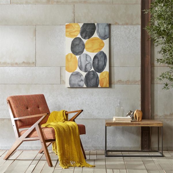Amber Puzzle Gel Coat Printed Canvas