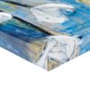 Ocean Breeze Blossom 4 Piece Set Gel Coat Printed on Canvas - Image 6
