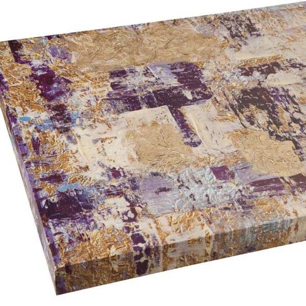 Gilded Violet Gel Coat Printed Canvas 3 Piece Set - Image 6