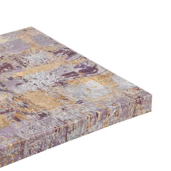 Gilded Violet Gel Coat Printed Canvas 3 Piece Set - Image 4