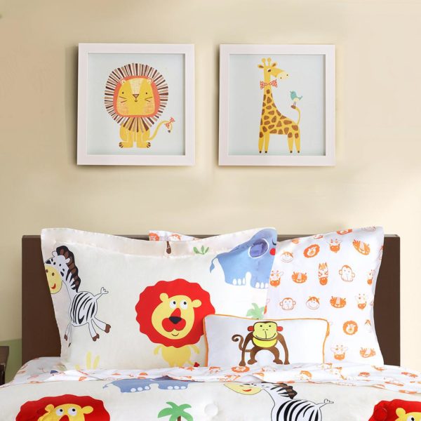 Safari Fun 2 Heart Strings 2 Piece Set
