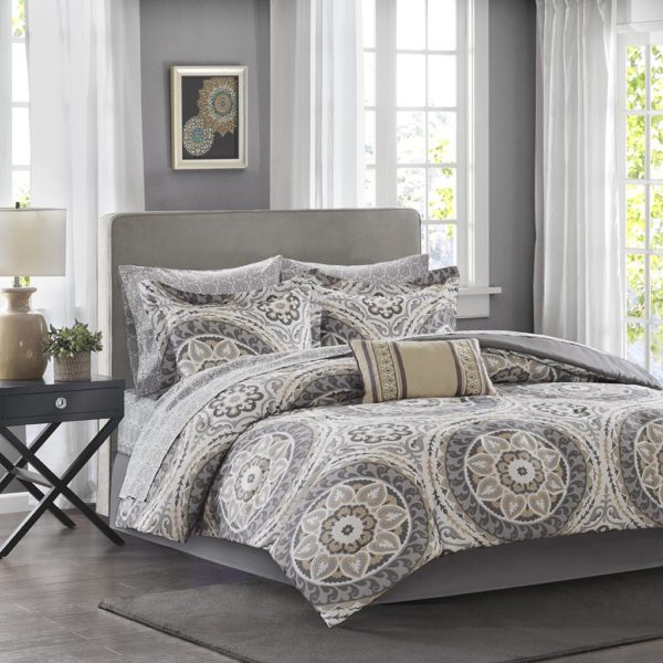 Serenity Complete Comforter and Cotton Sheet Set - Image 4