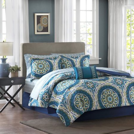 Serenity Complete Comforter and Cotton Sheet Set