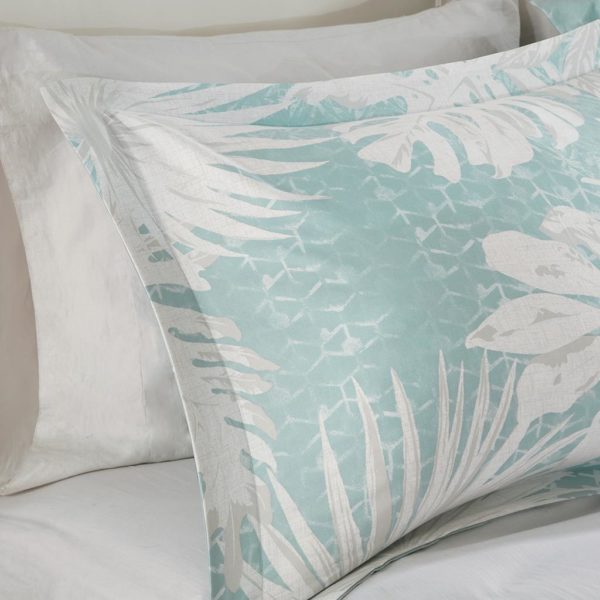 Palm Grove Cotton Printed 6 Piece Comforter Set - Image 2