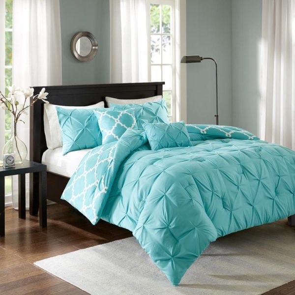 Kasey 5 Piece Reversible Comforter Set - Image 2