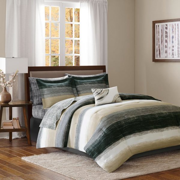 Saben Complete Comforter and Cotton Sheet Set